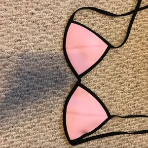 Pink Triangl Top